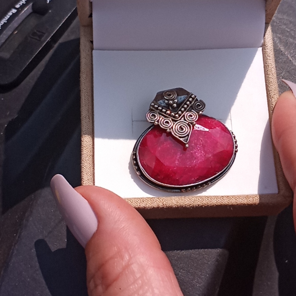 Ruby Pendant - image 1